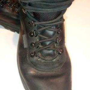 Timberland White Ledge Mid Waterproof Hiking Boots.  Men,. Size 9.5,. Black